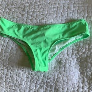 Neon Victoria’s Secret bikini bottom
